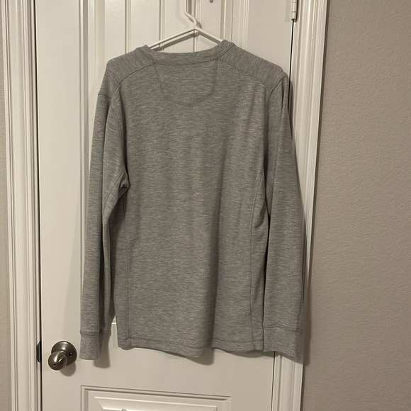 Eddie Bauer Waffle Henley - Picture 2 of 3